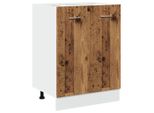 Syfax™ Armadio Inferiore “Lyon” Legno Antico 60X46X81,5 Cm