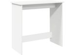 Syfax™ Scrivania Bianca 80X40X75 Cm In Legno Multistrato