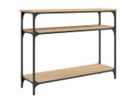 Syfax™ Tavolo Consolle Rovere Sonoma 100X29X75 Cm In Legno Multistrato