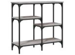 Syfax™ Tavolo Consolle Grigio Sonoma 80X29X75 Cm In Legno Multistrato