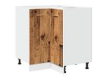 Syfax™ Armadietto Cucina “Lyon” Legno Antico 75,5X75,5X81,5 Cm