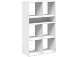 Vidaxl Libreria Bianca 66X31X112 Cm Materiale A Base Di Legno