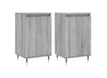 Syfax™ Credenze 2 Pz Grigio Sonoma 40X35X70 Cm In Legno Multistrato