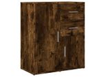 Syfax™ Credenza Rovere Fumo 60X31X70 Cm In Legno Multistrato