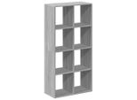 Syfax™ Libreria Divisorio Grigio Sonoma 69,5X29X137,5Cm In Truciolato
