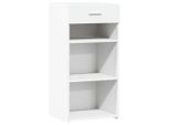 Syfax™ Credenza Bianca 45X42,5X93 Cm In Legno Multistrato