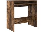Syfax™ Scrivania Rovere Fumé 77.5 X 43 X 79 Cm Legno Multistrato