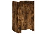 Syfax™ Credenza Rovere Fumo 45X35X75 Cm In Legno Multistrato