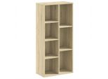 Syfax™ Libreria Rovere Sonoma 50X25X105 Cm In Legno Multistrato