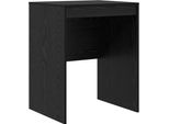 Syfax™ Scrivania Rovere Nero 60 X 50 X 76 Cm