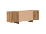 Syfax™ Mobile Porta Tv Rovere Artigianale 120X30X40,5 Cm Multistrato