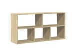 Syfax™ Scaffale A Parete Rovere Sonoma 100X25X50 Cm Legno Multistrato