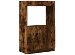 Syfax™ Credenza Rovere Fumo 63X33X100 Cm In Truciolato