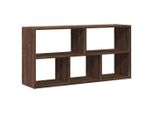 Syfax™ Scaffale A Parete Rovere Marrone 100X25X50 Cm In Truciolato