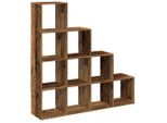 Syfax™ Libreria A 4 Ripiani Legno Vecchio 131,5X29X131,5 Cm Truciolato