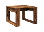Syfax™ Tavolino Legno Antico 50X50X35 Cm In Truciolato