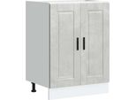 Syfax™ Base Da Cucina Porto Grigio Cemento In Legno Multistrato