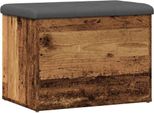 Syfax™ Panca Portaoggetti Legno Antico 62X42X45 Cm Legno Multistrato