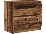 Syfax™ Mobile Porta Tv Legno Antico 60X35X54 Cm In Legno Multistrato