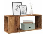 Syfax™ Mobile Porta Tv Legno Vecchio 80X24X32 Cm In Legno Multistrato