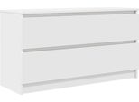Syfax™ Mobile Porta Tv Bianco 100X35X54 Cm In Legno Multistrato