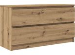 Syfax™ Mobile Tv Rovere Artigianale 100X35X54 Cm In Legno Multistrato