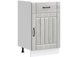 Syfax™ Base Da Cucina Lucca Grigio Sonoma In Legno Multistrato