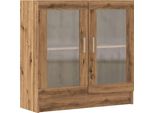 Syfax™ Libreria Rovere Artigianale 82,5X30,5X80 Cm Legno Multistrato