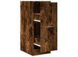 Syfax™ Armadietto Da Farmacia Rovere Fumo 30X41X77,5 Cm In Truciolato