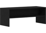 Syfax™ Mobile Porta Tv Rovere Nero 100X40X40 Cm In Legno Multistrato