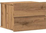 Syfax™ Comodino A Muro Rovere Artigianale 40X32X30 Cm
