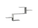 Syfax™ Scaffale A Muro Grigio Cemento 104X15X49 Cm In Truciolato