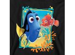 Alla Ricerca Di Nemo - Felpa Con Cappuccio Per Bambini TV22593 (152-158) (Nero)