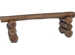 Syfax™ Panchina Naturale 110 X 30 X 34 Cm Legno Di Teak Solido