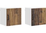 Syfax™ Mobile Da Cucina 2 Pcs Legno Vecchio 40 X 31 X 40 Cm