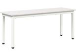 Syfax™ Panchina Bianco 110 X 35 X 45 Cm Pino Massello