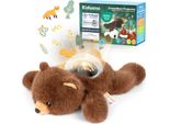 Orso Dreamnest Di Kidiyana - Peluche Ricaricabile Con Proiettore Di Stelle E Funzione Musicale, Aiuto Per Il Sonno Dei Bambini
