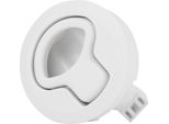 Plastica Flush Pull Hatch Latch Slam Per Rv Marine Boat Bianco
