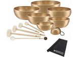 Meinl Sonic Energy Sbsetcha Set Di Ciotole Per Canto Chakra Con Mazza E Panno