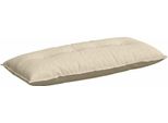 Vidaxl Cuscino Per Lo Schienale Crema 120 X 19 X 50 Cm In Tessuto