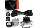 Frankberg 1X Set Di Cinghie A V Pompa Acqua Per Mercedes-Benz W203 W204 W211 S211 W639