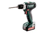 Metabo Powermaxx Bs 12 Set - Avvitatore Elettrico - Impugnatura A Pistola - 1400 Giri/Min - 1 Cm - 1,8 Cm - 17 Nm