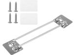 Barra Portaoggetti Angolare Per Doccia Rv, Barra Bagno Regolabile In Acciaio Inox Per Camper Caravan, 1 Confezione
