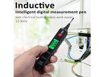 Tester Di Tensione, Senza Contatto, Gamma Ac 12-300 V, Fili Neutri E Sotto Tensione, Elettrico Con Allarme Acustico