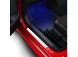 Toyota Yaris Set Di Tappetini Originali In Gomma PW210-0D033 Oe