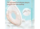 2 Pezzi Di Salvalatte Portatile Per L'allattamento Al Seno, Raccoglitore Manuale Di Latte Materno, Coppa Di Raccolta Del Latte Materno In Silicone Che Raccoglie Le Coppe Di Raccolta Che Perdono Con Una Capacità Di 30 Ml