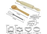 Set Da Cucina E Pasticceria Per Bambini, 15 Pezzi, Con Cappello Da Chef, Grembiule, Guanto Da Forno, Protezioni Per Le Maniche, Utensili Da Cucina, Set Per Giochi Di Ruolo Per Bambini, Regalo Educativo Per Ragazze (Rosa)