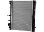 Radiatore Motore Raffreddamento Alette Saldate 478 - 350 Mm Hella Per Toyota Yaris