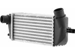 Alette Di Raffreddamento Intercooler In Alluminio Saldato 291 Mm - 127 Mm Hella Per Fiat 500 E Altri