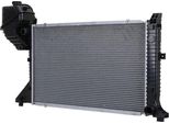 Radiatore Motore Raffreddamento Alette Saldate 679 - 408 Mm Hella Per Mb Sprinter